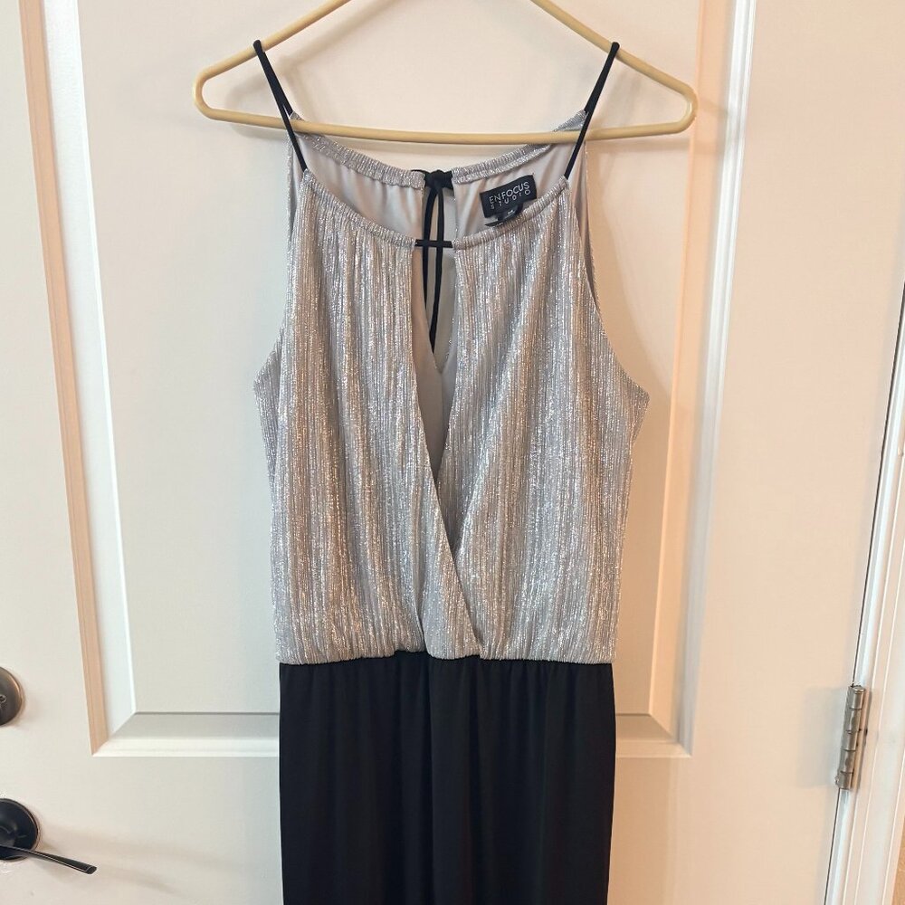 Silver/Black EnFocus Jumpsuit
